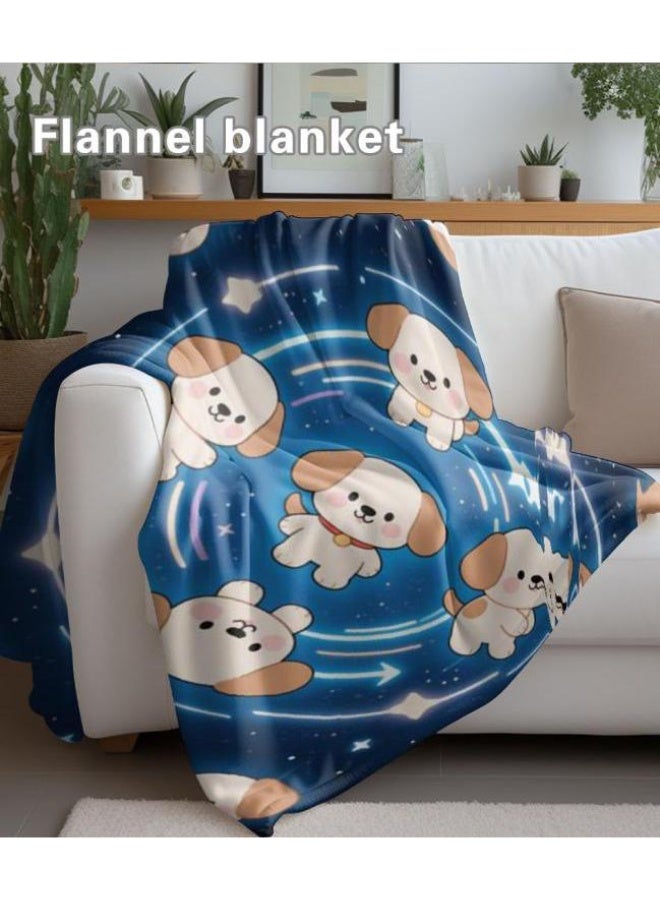 عام بطانية رقيقة من الفانيلا الكرتونية للأطفال والرضع (دافئة ومريحة، ومناسبة للنوم والألعاب) 70 سم * 100 سم - Image 4