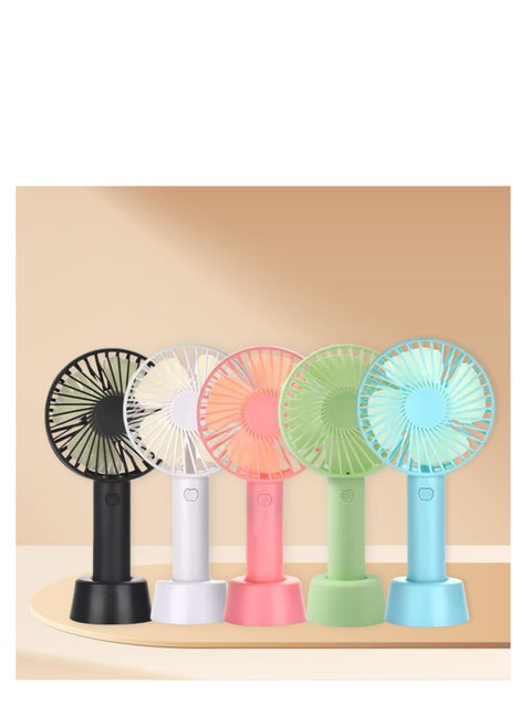 Mini Handheld Rechargeable Fan – Portable USB Fan (Random Color)