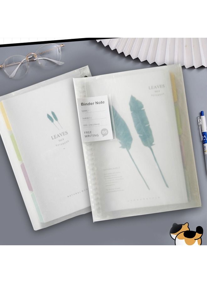 XIANGYU B5 Refillable PP Cover Loose Leaf Ring Binder Notebook  - Image 5