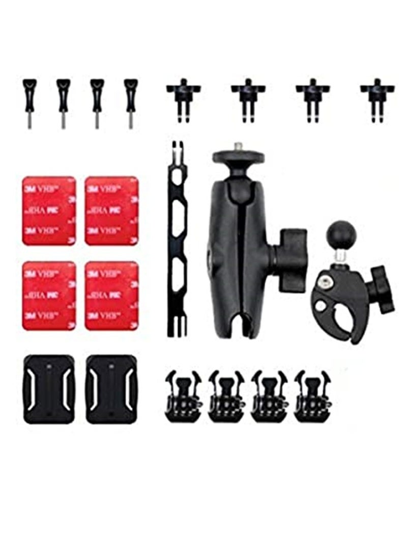 Motorcycle Accessory Bundle for Insta360 ONE R/ONE X Action Camera - Image 1