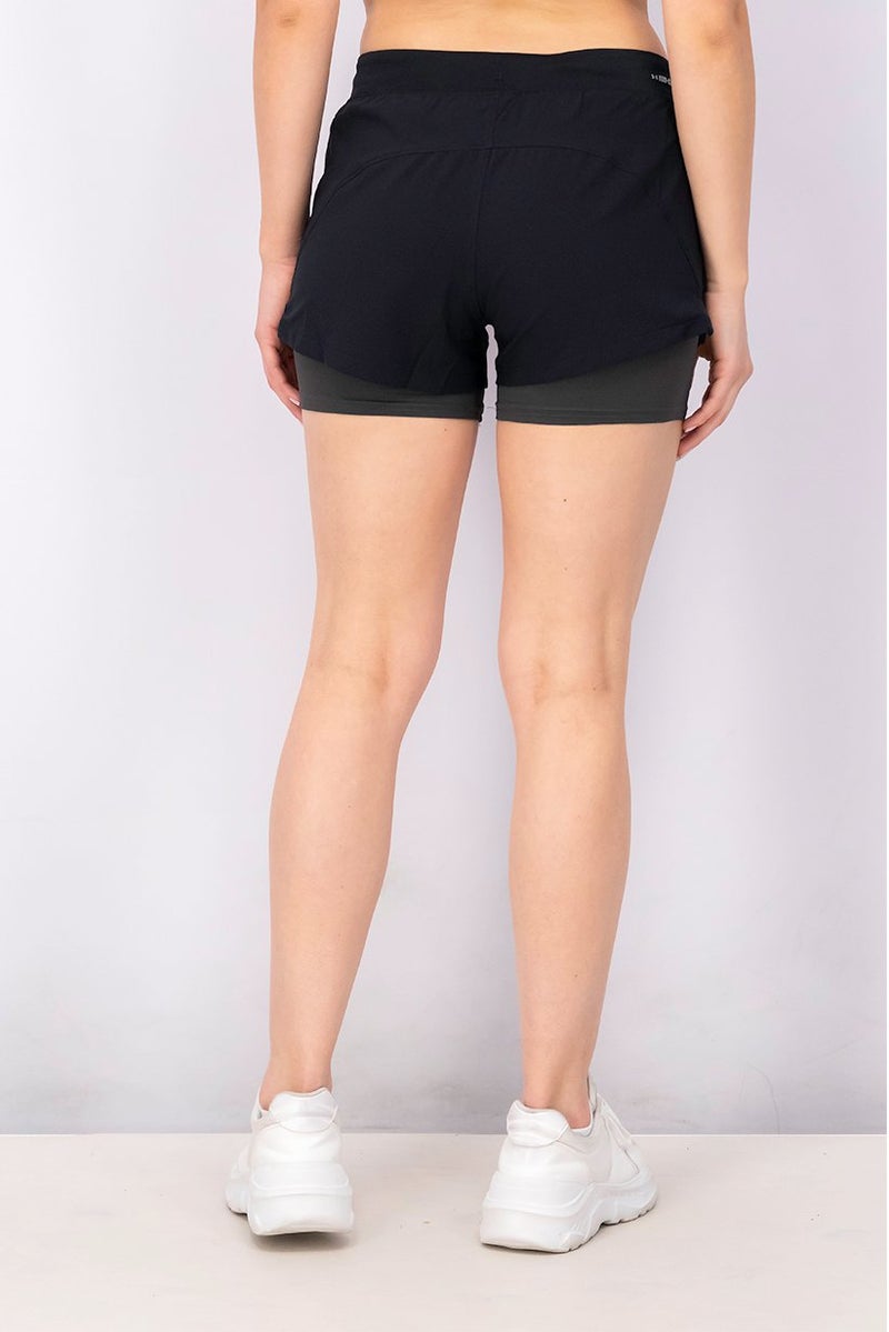UNDER ARMOUR Women Sportswear Fit Training Shorts, Black - Image 2