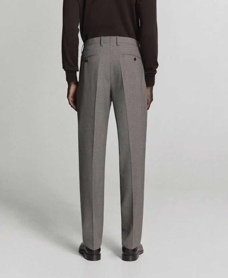 Mango Man Milan slim-fit suit trousers