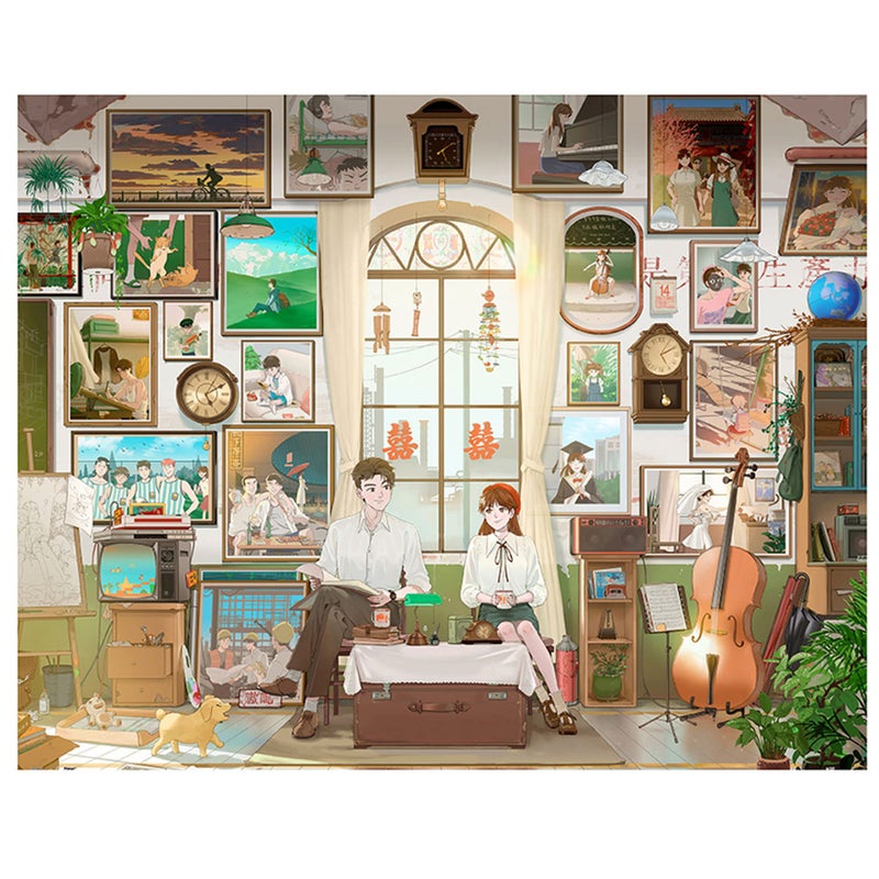 Pintoo Imagination Series Jigsaw Puzzles 2000 Piece for Adults Maiya Till Death Do Us Part Beautiful Plastic Puzzle for Home Decor Zero Dust Easy Storage H2389 - Image 3