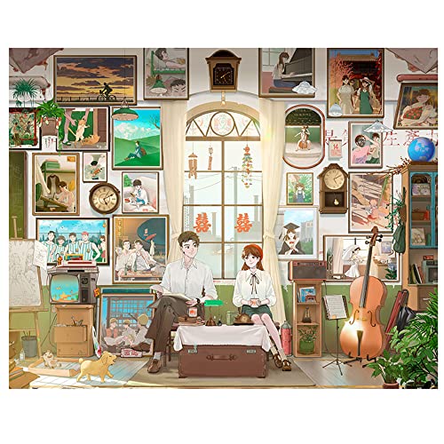 Pintoo Imagination Series Jigsaw Puzzles 2000 Piece for Adults Maiya Till Death Do Us Part Beautiful Plastic Puzzle for Home Decor Zero Dust Easy Storage H2389 - Image 1
