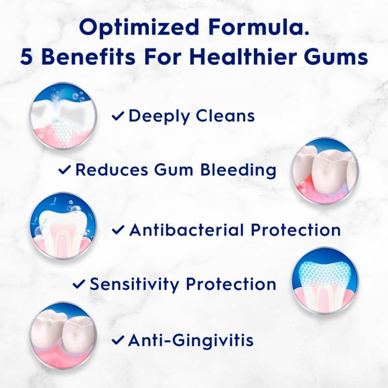 Crest Pro-Health Gum Detoxify and Restore Deep Clean Toothpaste, 4.6 Ounce (Pack of 3), Crest Toothpaste, Anticavity, Antibacterial Flouride Toothpaste, Clinically Proven, Gum and Enamel Protection - Image 4