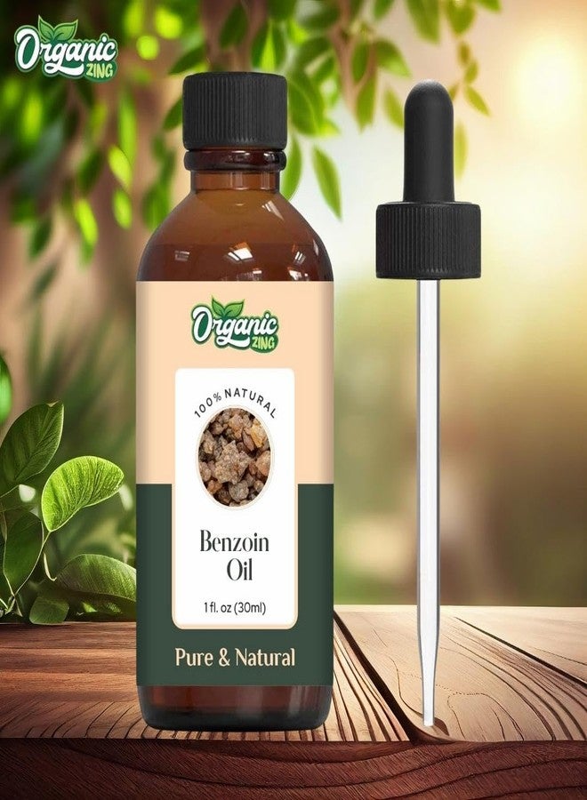 ORGANIC ZING زيت بنزوين عضوي (Styrax benzoin) | زيت عطري نقي وطبيعي للعناية بالبشرة، والروائح العطرية، وأجهزة التبخير - 30 مل / 1.01 أونصة سائلة - Image 2