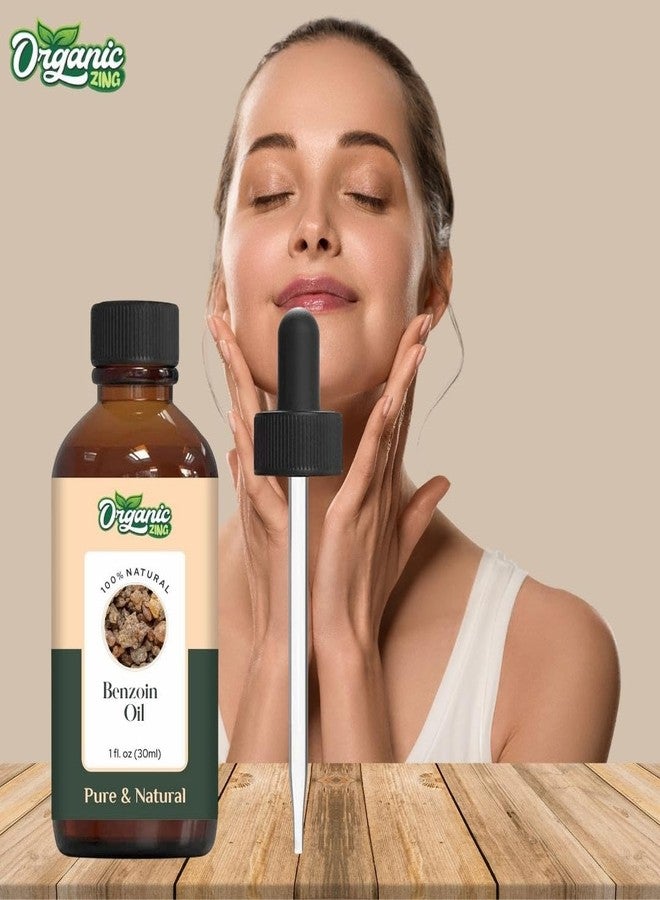 ORGANIC ZING زيت بنزوين عضوي (Styrax benzoin) | زيت عطري نقي وطبيعي للعناية بالبشرة، والروائح العطرية، وأجهزة التبخير - 30 مل / 1.01 أونصة سائلة - Image 3