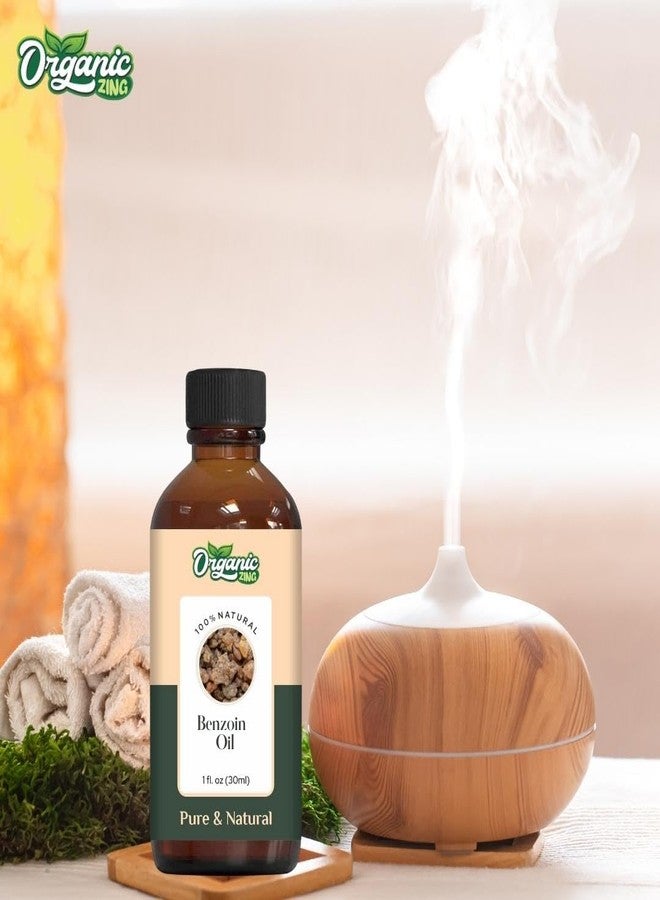 ORGANIC ZING زيت بنزوين عضوي (Styrax benzoin) | زيت عطري نقي وطبيعي للعناية بالبشرة، والروائح العطرية، وأجهزة التبخير - 30 مل / 1.01 أونصة سائلة - Image 5