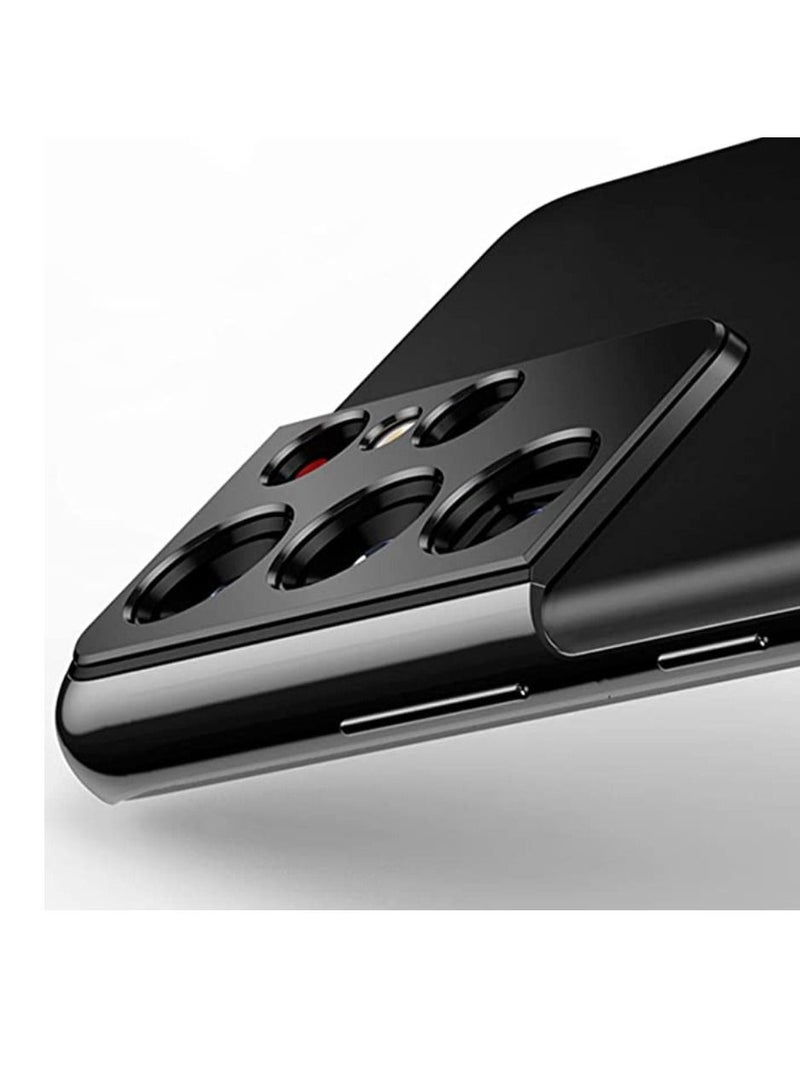 DIGI CORE Samsung Galaxy S21 Ultra Camera Lens Protector Black - Image 3