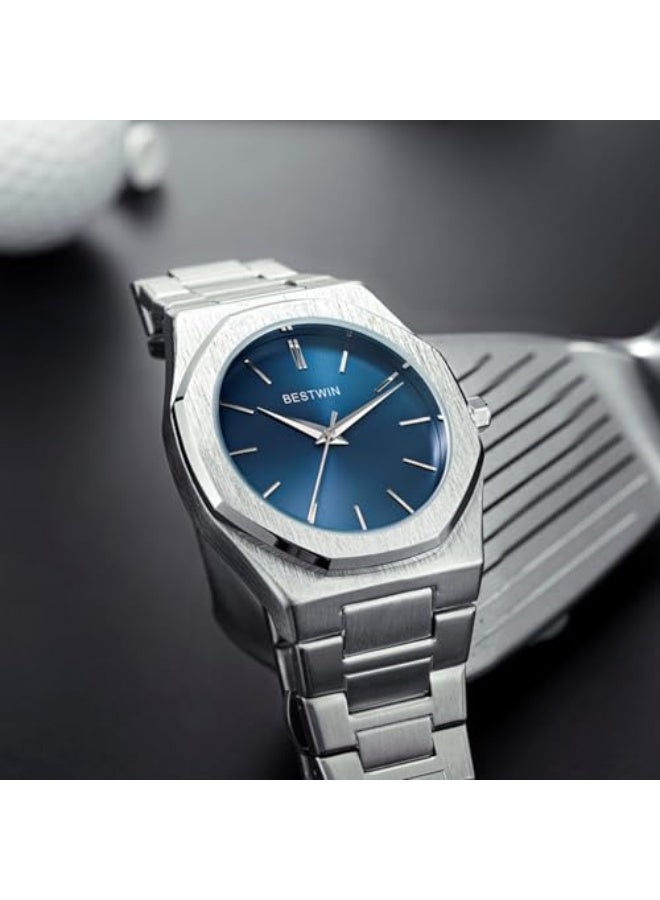 Bestwin Minimalist Watch, Business Men's Wrist Watches for Men - Image 3