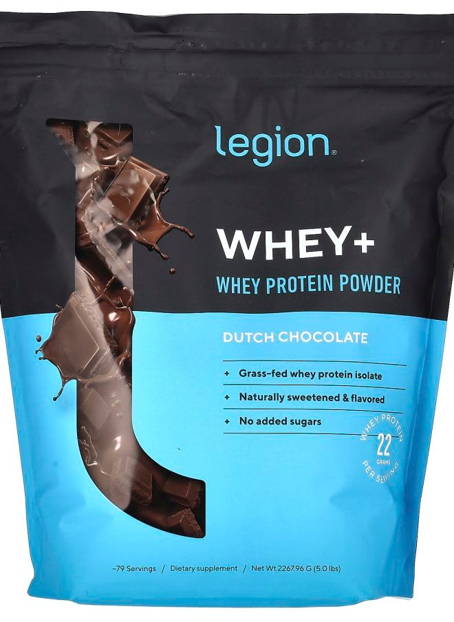 Whey+ Whey Protein Powder Dutch Chocolate 5 lbs (2267.96 g) - pzsku/Z8AE035FB181FCE09CE1FZ/45/_/1730767396/c1c1521e-2c29-453a-bc0f-f68bc5bd8dbd