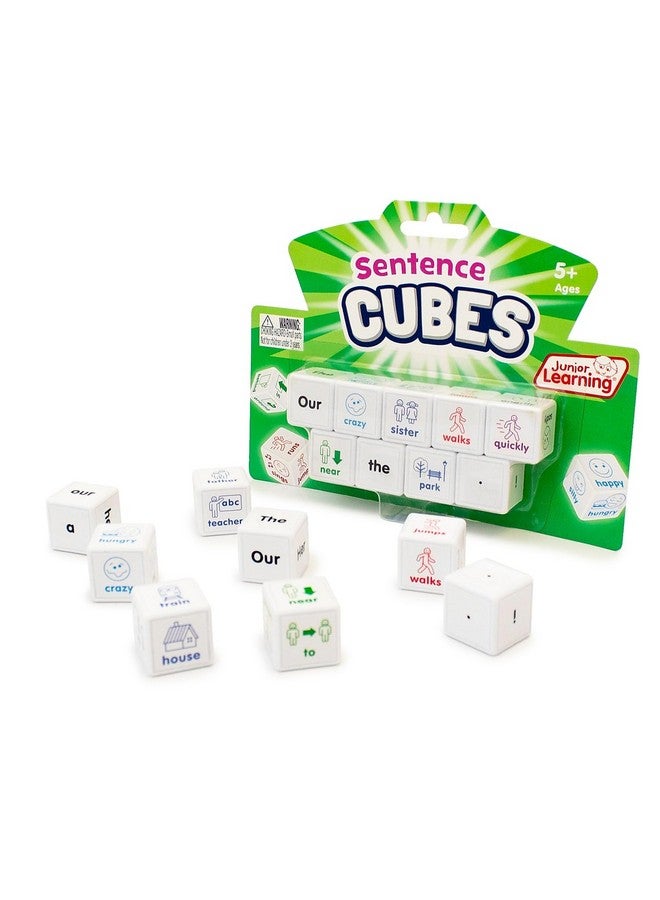 Junior Learning JL644 Sentences Cubes, Multicolor - Image 3
