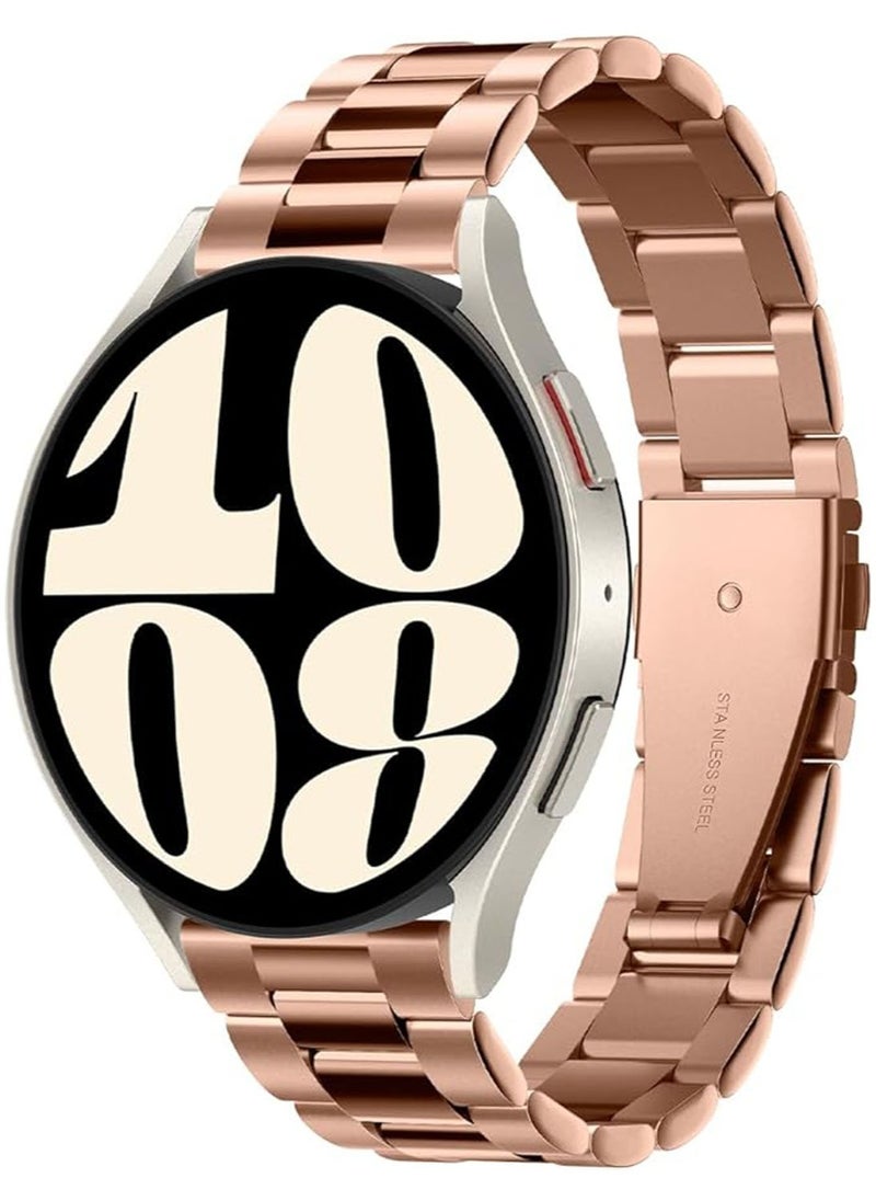 Spigen Spigen Modern Fit designed For Samsung Galaxy Watch 7 44/40mm, FE 40mm, 6/5/4 44/40mm, Classic 6 47/43mm, 5 Pro 45mm, 4 Classic 46/42mm, 3 41mm, Active 1&2 Band - Rose Gold  - Image 1