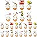 The DaPai 24 Pack Tools Themed Cupcake Toppers Cake Decorations Handyman Toolbox Plier Hammer Screwdriver Drill Wrench Handsaw Cupcake Picks for Boys Men Mechanic Theme Birthday Party Supplies - Image 2