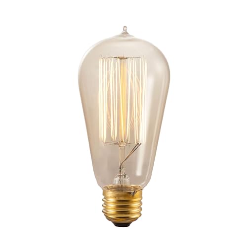 Bulbrite 134019 40W Nostalgic Edison Squirrel Cage-Style Bulb - Image 1