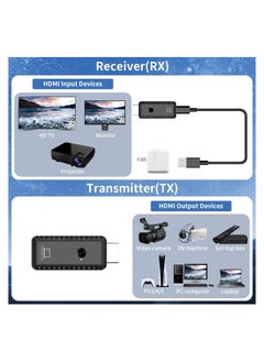 جهاز إرسال واستقبال HDMI لاسلكي، تمديد HDMI لاسلكي، توصيل وتشغيل، مجموعة HDMI لاسلكية عالية الدقة محمولة لبث الفيديو والصوت من الكمبيوتر المحمول للمراقبة، مجموعة موسع HDMI لاسلكي - pzsku/Z8AE0CD31EE719A8EA8B2Z/45/_/1714123793/808bc290-5595-4691-b622-c48ef9b3d591