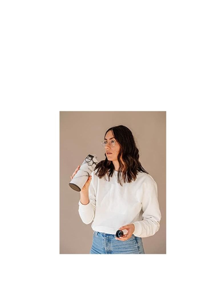 EQUA Mismatch Glass Bottle with Handle Metal 750 ml Adults Unisex - Image 3