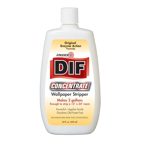 Zinsser DIF Wallpaper Stripper Concentrate, 22 Ounce - Image 1