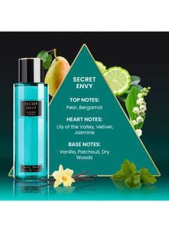 Aoura London Womens Secret Envy Body Mist Fragrance Spray 220Ml  - Image 2