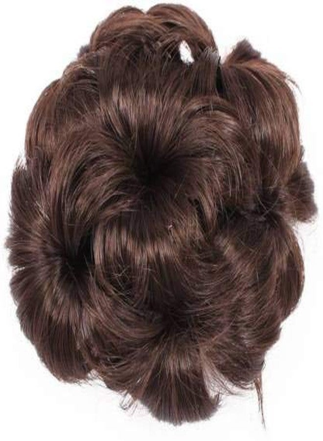BLUSHIA Claw Style Dark Brown Hair Bun For Women And Girls - Image 1