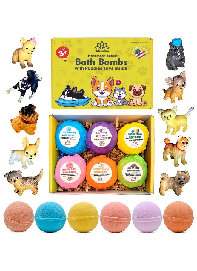 Organic Bath Bombs For Kids With Surprise Inside Little Puppies Toys - Natural And Safe Bubble Bombs With Essential Oils - Bath Bombs Toys Inside - Great Gift Set For Boys And Girls Handmade In Usa - pzsku/Z8AE1032DFD3480E3CAF3Z/45/_/1730799238/10c60111-75ff-4150-ba68-7e846ba4c58d