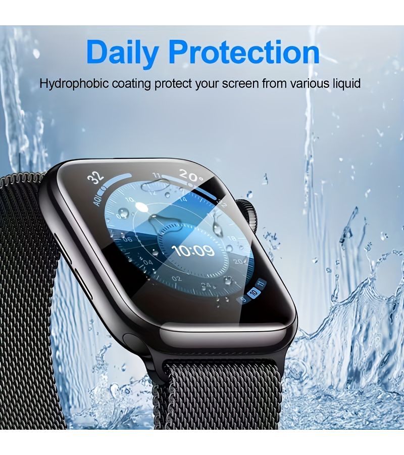 HD Clear TPU Screen Protector 8Pcs For Apple Watch 44mm Series 4 5 6 SE - Image 4