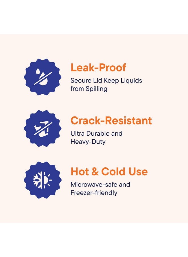 Stack Man Deli Containers with Lids [48 Sets - 16 oz.] Pint Plastic Soup Container - Disposable Deli Food Storage Containers with Airtight Lids for Freezer & Restaurant Takeout - Image 2