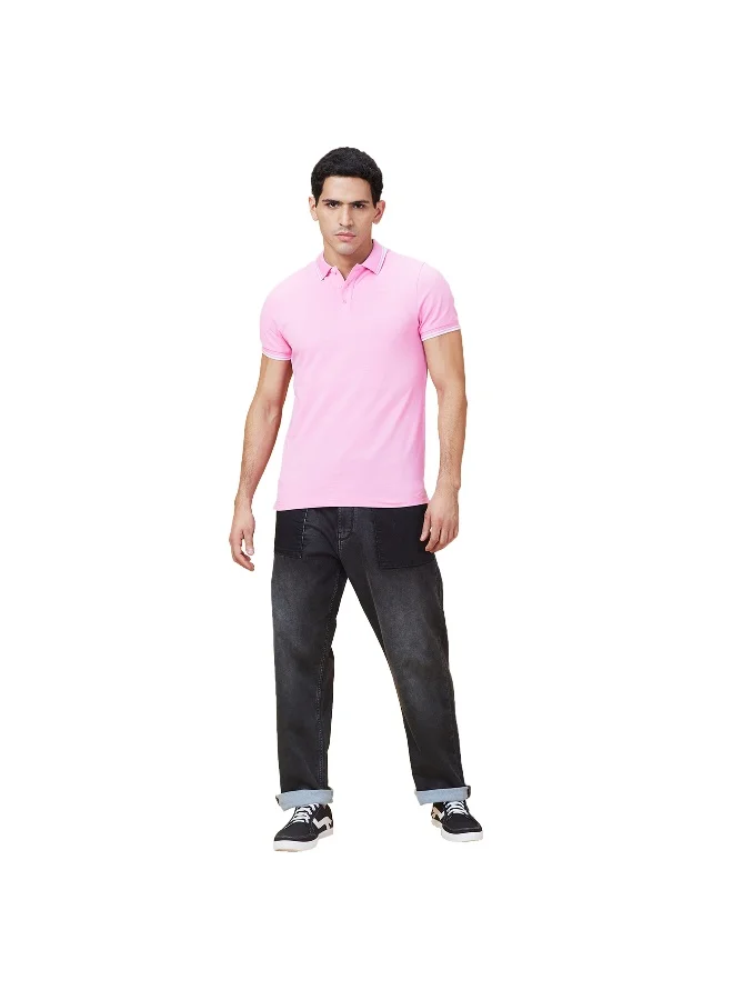 بيينغ هيومان Mens Black Tone Anti Fit Denims