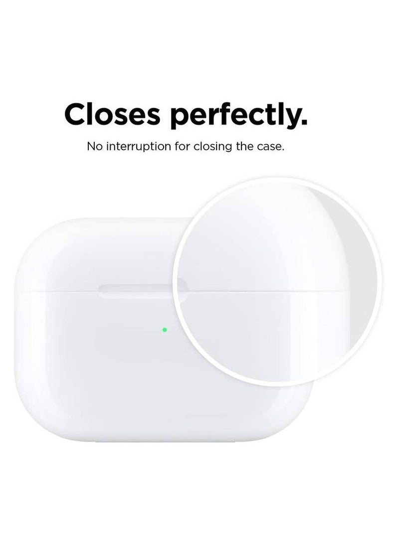 إليجو ديزاين واقي الغبار لسماعات Apple Airpods Pro (مجموعتان) / طلاء الكروم يدوم طويلاً ومظهر فاخر / سهل التركيب / يحمي من الغبار - ذهبي وردي لامع - Image 5