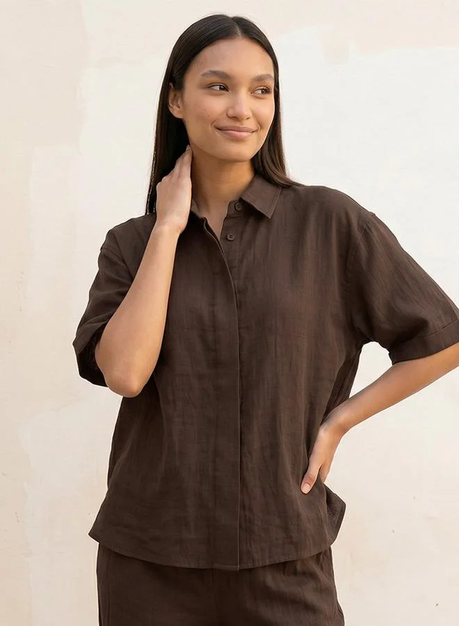 سبلاش فيڤ HIDDEN PLACKET SHIRT