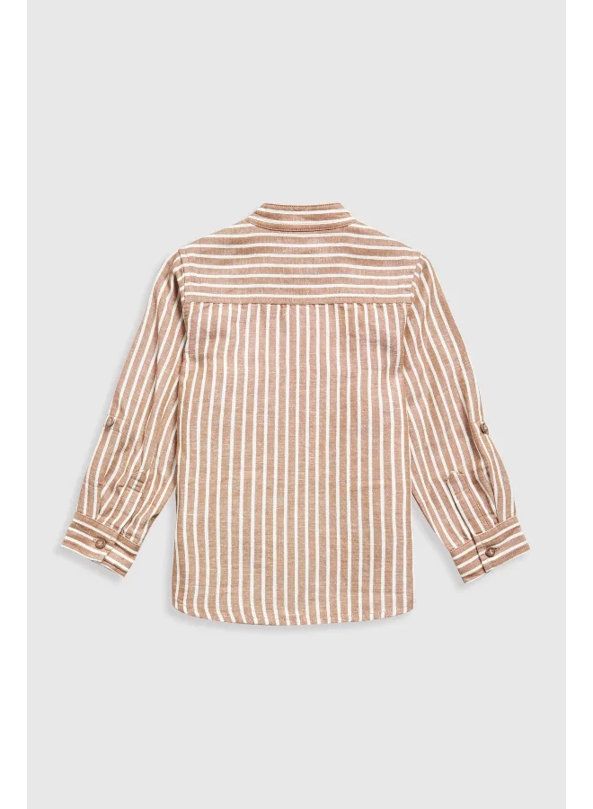 mothercare Striped Linen Shirt