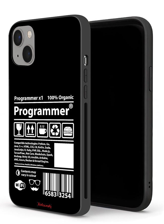 Tolwak Apple iPhone 13 Protective Case Programmer Sticker - Image 1