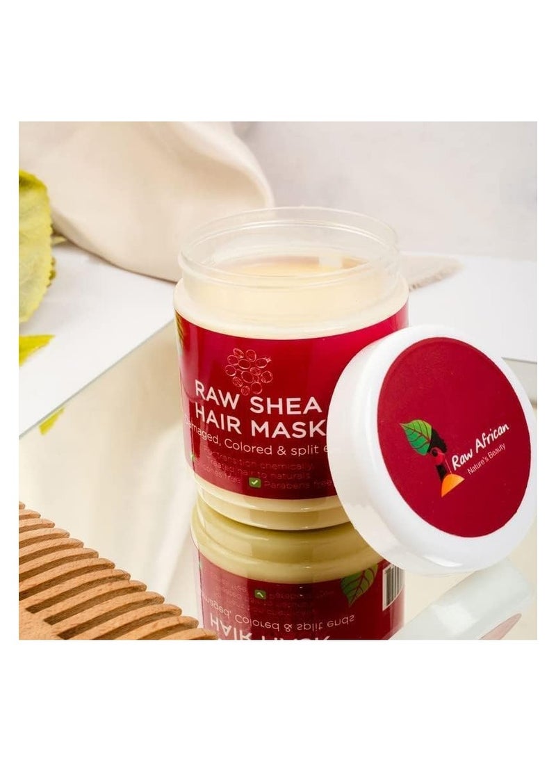 Raw African - Raw African Raw Shea Hair Mask 100% Natural Ingredients - Image 1