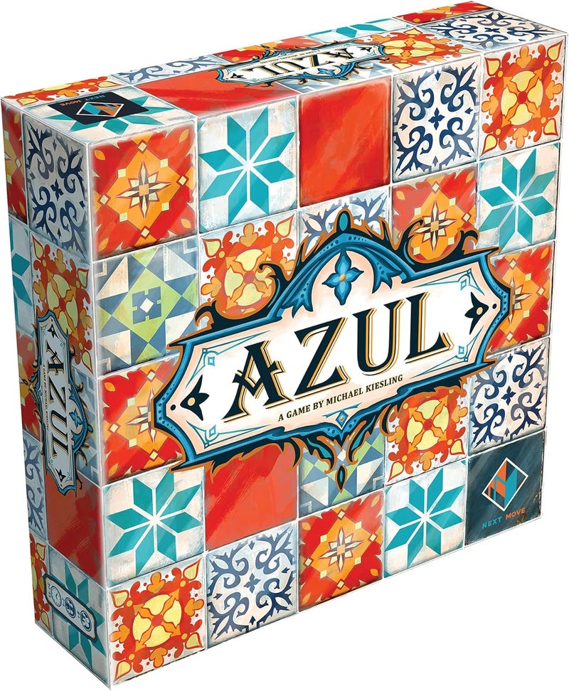 Azul Asmodee Board Game - Award-Winning Tile-Placement Strategy Game, Beautiful Mosaic Art, Family Fun for Kids & Adults, Ages 8+, 2-4 Players, 30-45 Minute Playtime - Image 1