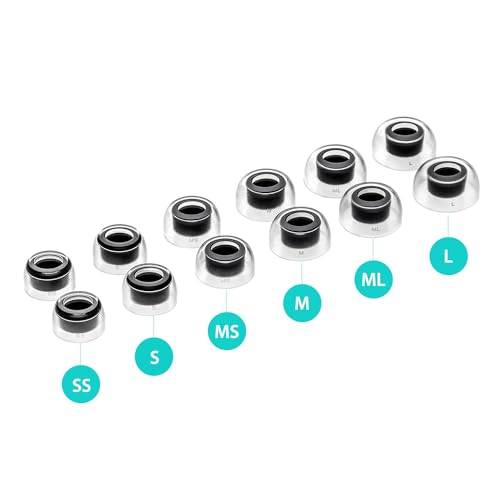 AZLA SednaEarfit Crystal for Bose Earbuds 2 Pair - Bose Earbuds Replacement Tips - Compatible with Quietcomfort Ultra Earbuds, QC Earbuds II (SS) - Image 5