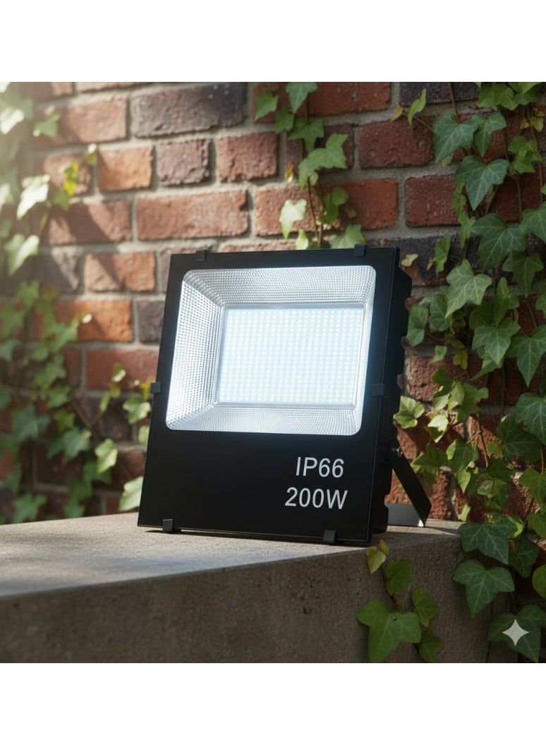 LED spotlight, 200 watts, white light - Image 1