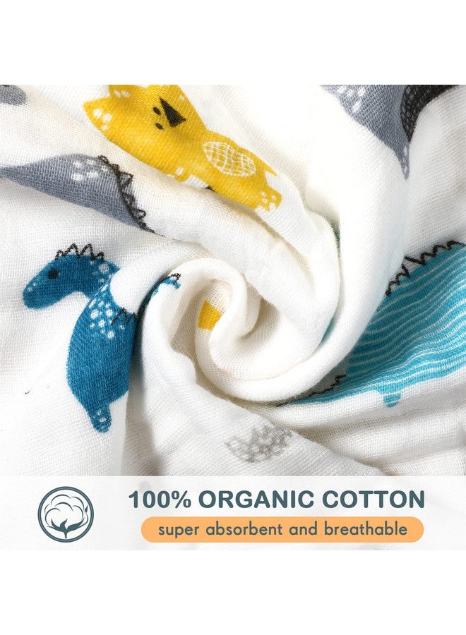 كينينج 30 قطعة من مناشف الأطفال من الموسلين لحديثي الولادة مقاس 10 × 10 بوصة، ملابس تجشؤ موسلين ناعمة ماصة، ملابس غسل ملابس وجه الطفل، مناشف وجه للأطفال الصغار، هدية استحمام للأطفال الصغار - Image 3