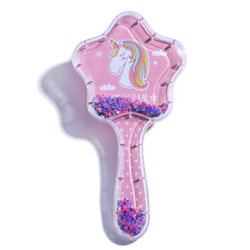 Generic Air Cushion Air Sac Comb Scalp Mini Portable Scalp Massage Comb Transparent Cute Comb Mermaid Childrens Comb WholesaleFoundation closed eyes one-horned pony Foundation closed eyes one-horned pony 