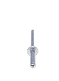 AQSON 4mm x 18mm Alloy Rivets, 100 Pack – Rivets for Metal, Blind Rivet, Dome Head Rivet, Aluminium Body and Steel Mandrel Pop Rivets for Tinplate, Metal Fastening, Leather – Push Rivets  - Image 3