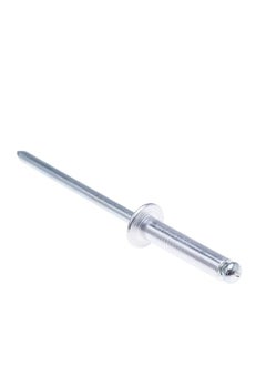 AQSON 4mm x 18mm Alloy Rivets, 100 Pack – Rivets for Metal, Blind Rivet, Dome Head Rivet, Aluminium Body and Steel Mandrel Pop Rivets for Tinplate, Metal Fastening, Leather – Push Rivets  - Image 2