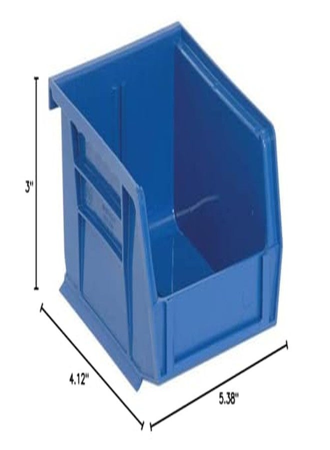 Quantum Storage Systems Ultra Stack & Hang BIN Blue 5-3/8in x 4-1/8in x 3in - Image 2
