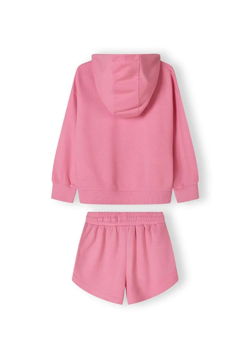 MINOTI Kids Girls Hoodie And Short Set