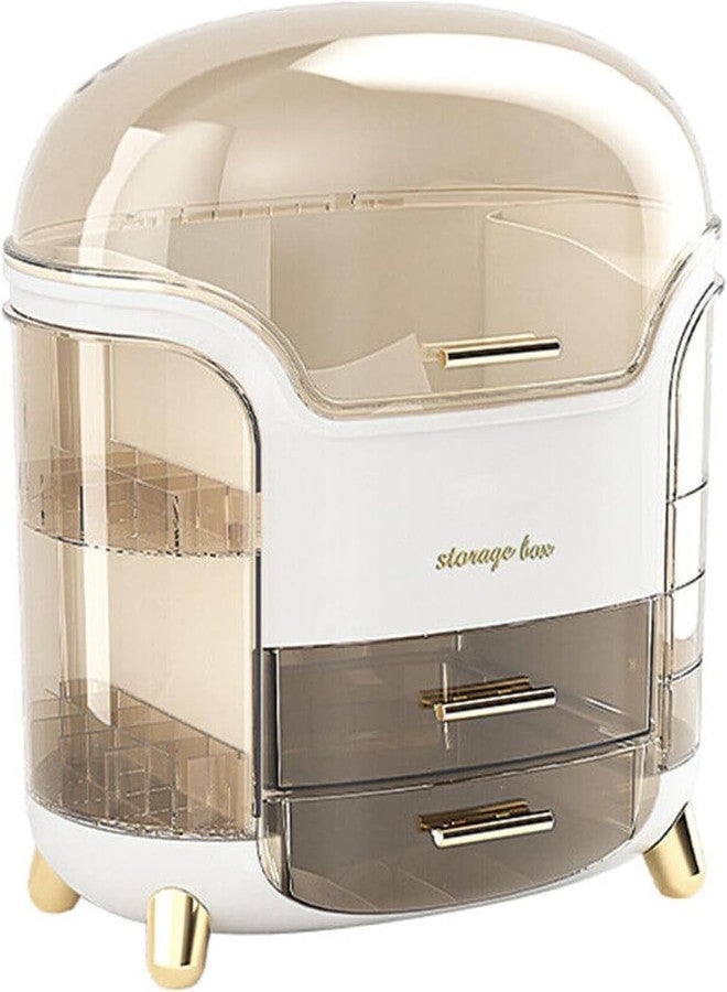 Cheet enterprise Luxury Waterproof Cosmetic Organizer Box for Women – 10 Drawer Large Capacity Makeup & Skincare Storage Case | Dustproof Vanity Beauty Organizer for Bathroom, Travel, Jewelry & Personal Care - Image 1