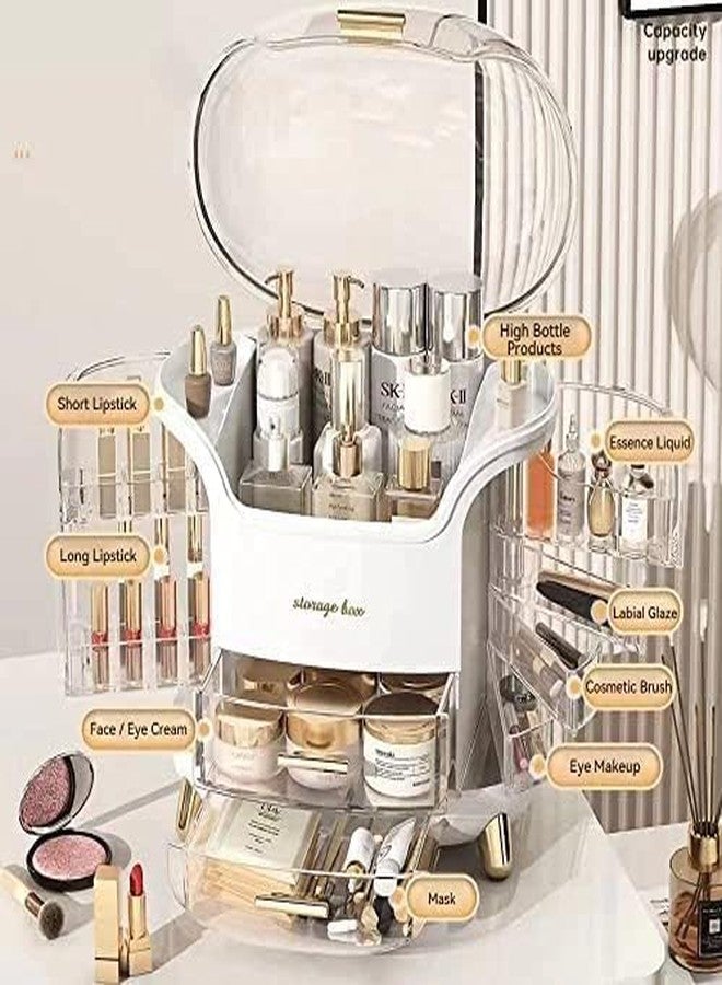 Cheet enterprise Luxury Waterproof Cosmetic Organizer Box for Women – 10 Drawer Large Capacity Makeup & Skincare Storage Case | Dustproof Vanity Beauty Organizer for Bathroom, Travel, Jewelry & Personal Care - Image 4