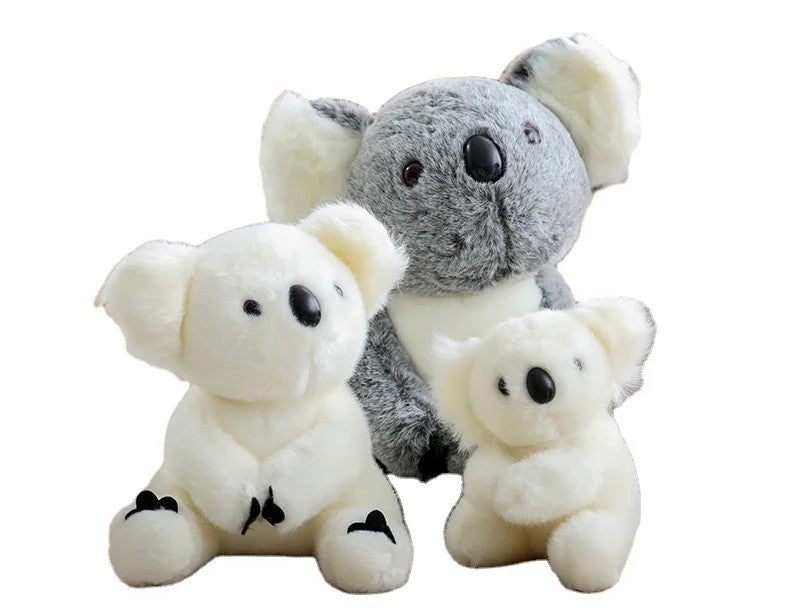 Y&D Multicolor Plush Koala Bear Stuffed Animal Toy – Soft Simulated Cuddly Koala with PP Cotton Filling, Perfect Gift for Kids and Collectors - Image 2