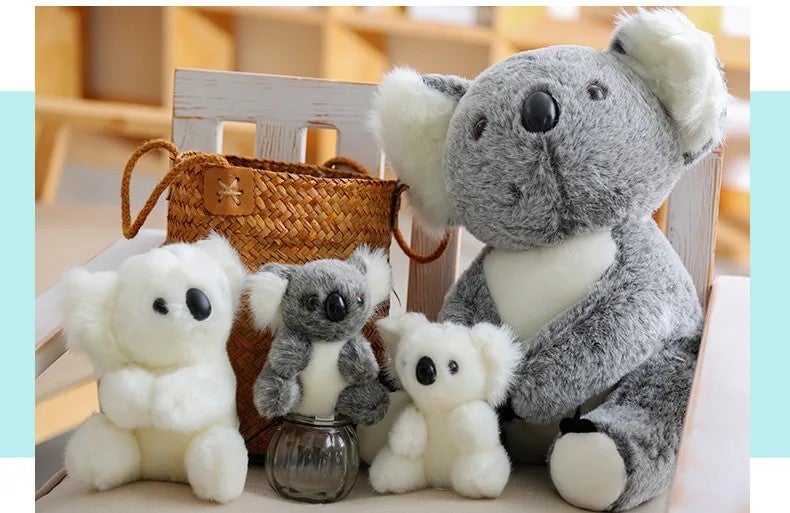 Y&D Multicolor Plush Koala Bear Stuffed Animal Toy – Soft Simulated Cuddly Koala with PP Cotton Filling, Perfect Gift for Kids and Collectors - Image 3