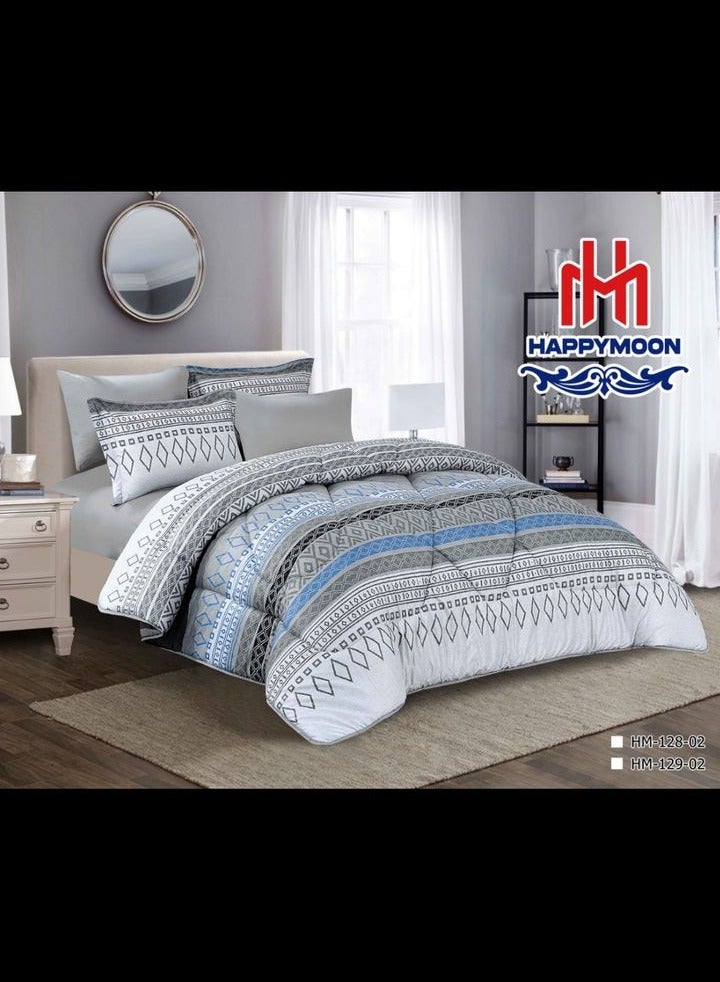 KING SIZE DOUBLE-SIDED COMFORTER SET MICROFIBER 100%