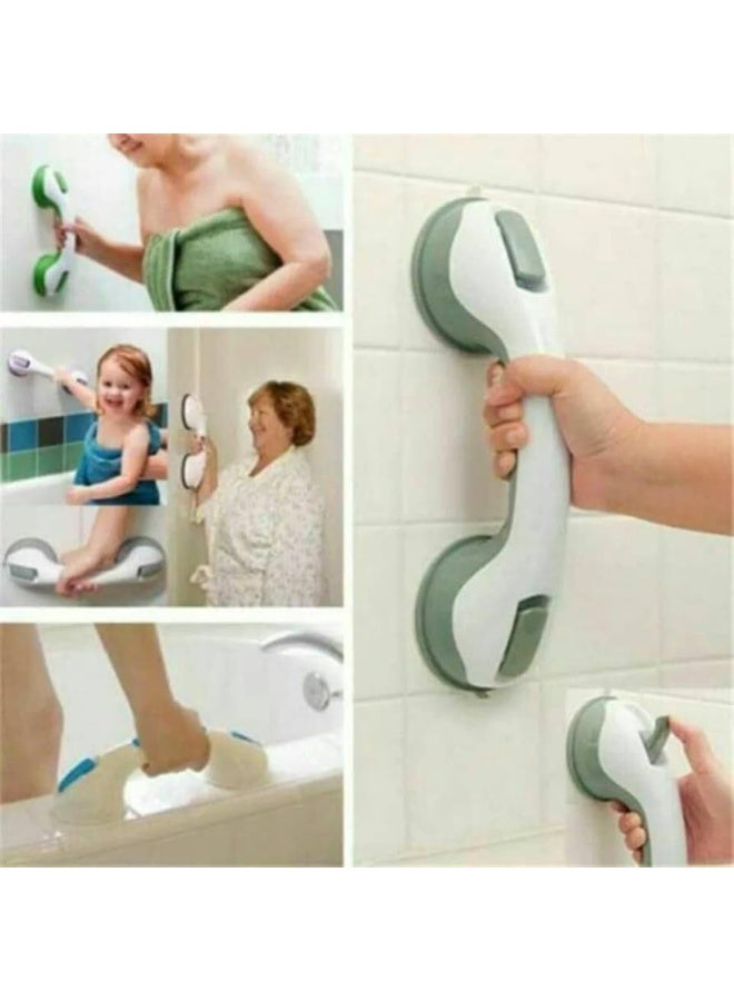 Heavy-Duty 12-Inch Shower Handle – Suction Grab Bar for Bathroom Safety - Image 3