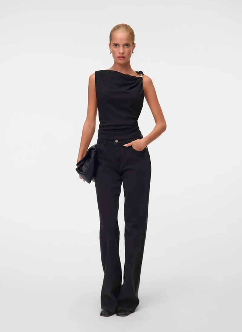 Vero Moda VMCARLA Sl Buckle Top Jersey