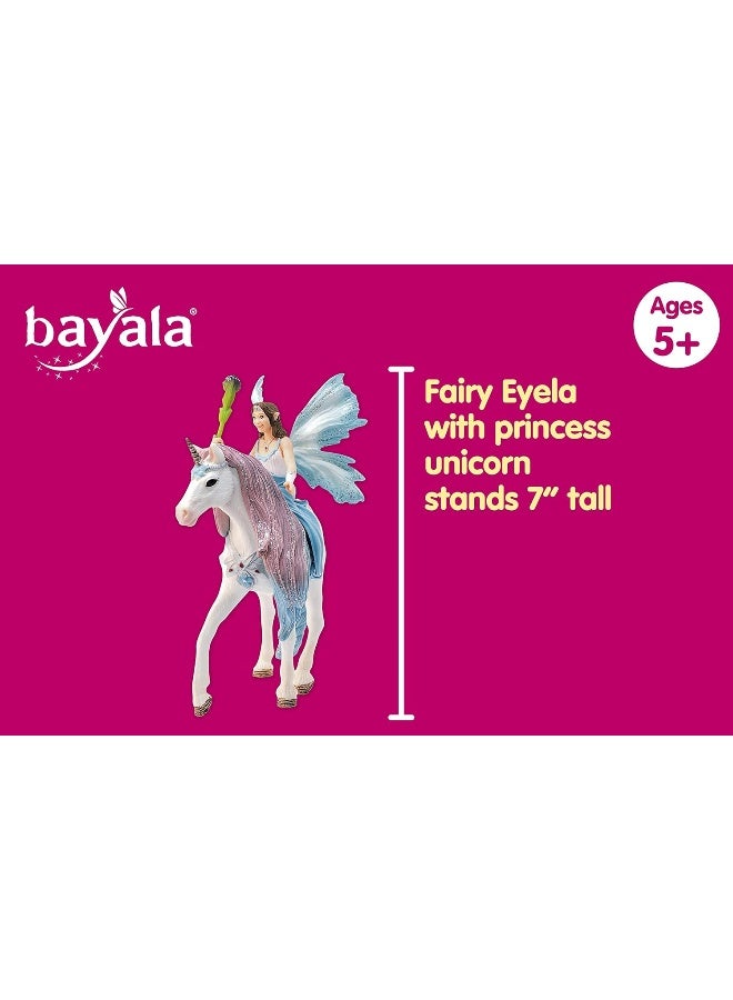 Schleich أميرة الجنيات آيلا من شلايش بايالا مع لعبة اليونيكورن اللامع - Image 3